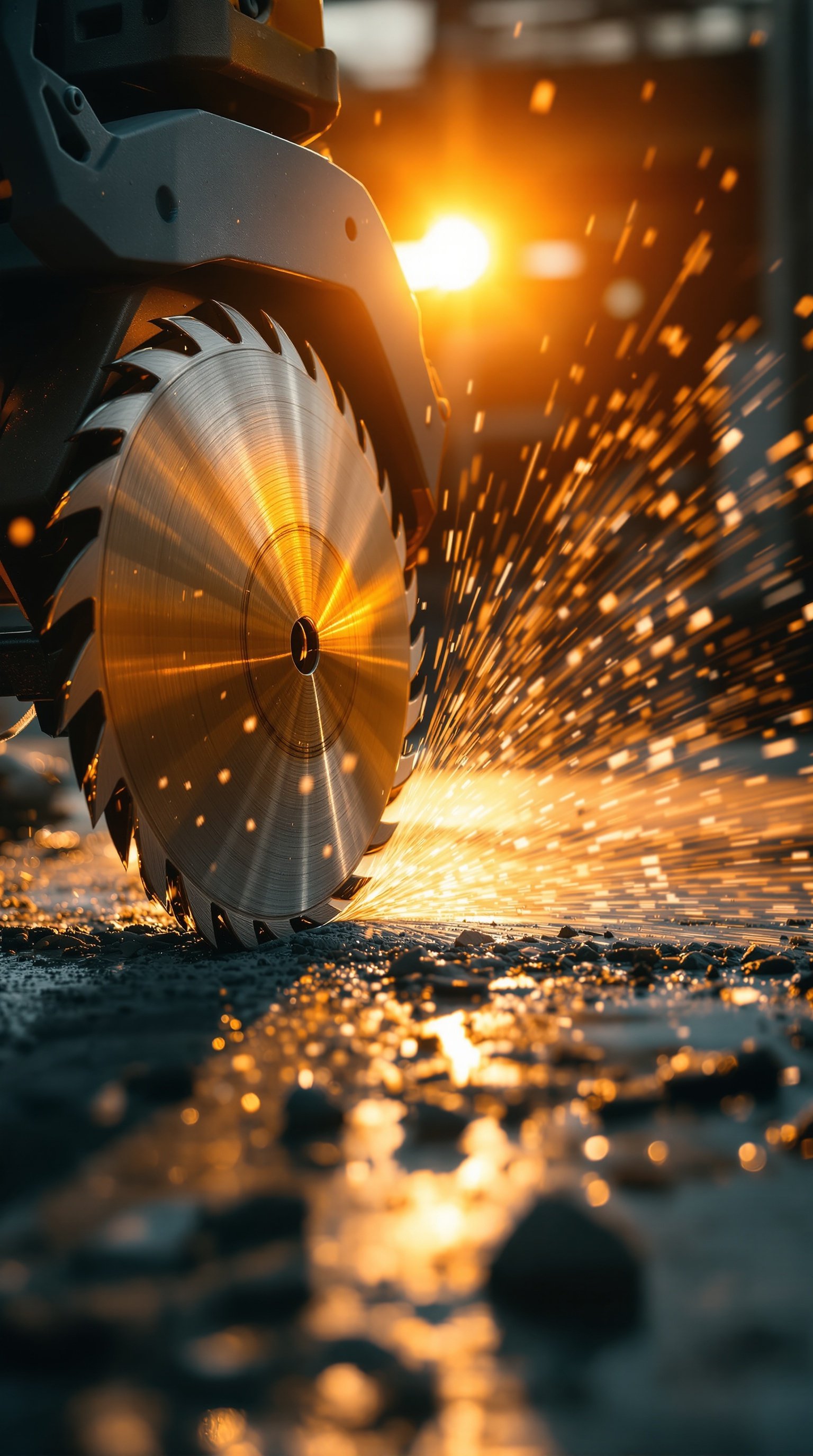 Moderna instalação de fabricação de abrasivos diamantados